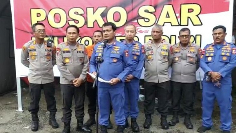 2 Jenazah Kru Helikopter Polri Jatuh di Babel Dibawa ke Jakarta Rabu