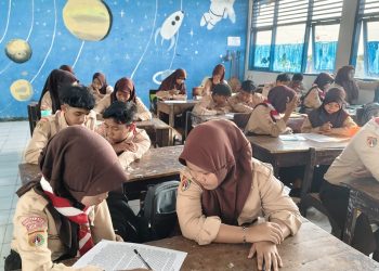 Ini yang Dilakukan Murid SMPN 6 Pemalang di Program Literasi dan Digitalisasi
