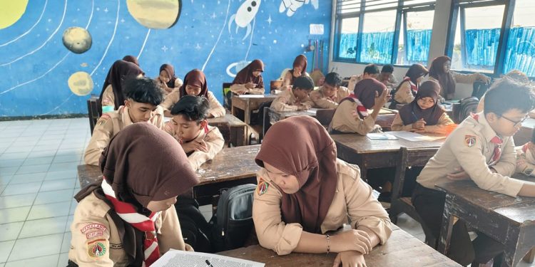Ini yang Dilakukan Murid SMPN 6 Pemalang di Program Literasi dan Digitalisasi