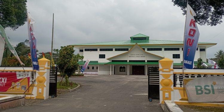 Ini Wajah GOR Langkat yang Bakal Dijadikan Lokasi Pertarungan 148 Atlit Sambo