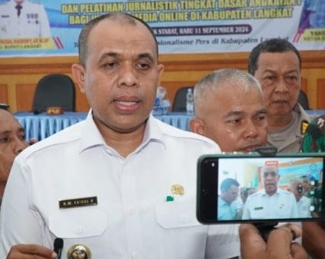 Pj Bupati Langkat Dorong Profesionalisme Media Online untuk Kemajuan Daerah