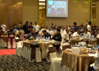 Cawagub Hasan Basri Sagala WO di Acara Deklarasi Pilkada Damai