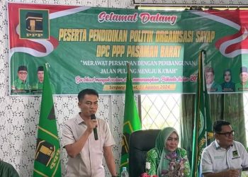 Daliyus-Heri Miheldi Hadiri Pendidikan Politik Organisasi Sayap DPC PPP Pasbar