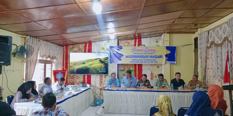 Hadiri Musna Talu, Yondrizal: Mari Bersama Saling Bahu Bembahu untuk Pembangunan