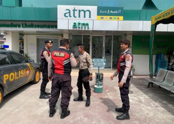 Satuan Samapta Polres Lhokseumawe Gelar Patroli Rutin