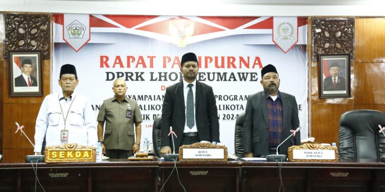 Ini Visi dan Misi 4 Paslon Walikota dan Wakil Walikota Lhokseumawe Dihadapan DPRK