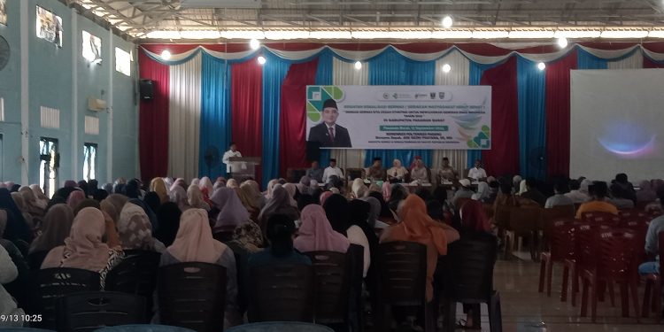 Sosialisasi Germas, Ade Rezki Pratama Komisi lX anggota DPR RI: Ajak Masyarakat Cegah Stunting, Kesehatan Aset Utama