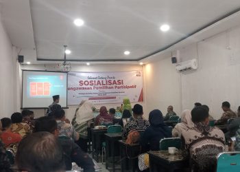 Bawaslu Pasbar Laksanakan Sosialisasi Pengawasan Pemilihan Pertisipatif