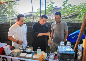 Ternyata Bacawagub Hasan Basri Sagala Bisa Jadi Barista