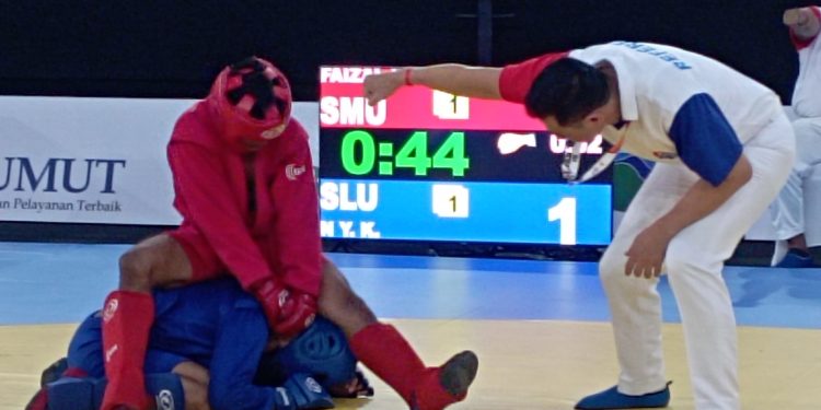 Sambo Bantu Perolehan 2 Emas Kontingen Sumut, Jakarta Masih Urutan Atas