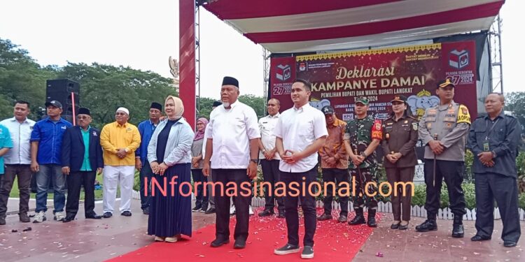 Ini Kata Pj Bupati Langkat Saat Deklarasi Pilkada Damai 2024