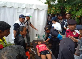 Akibat Kelelahan, Atlet Lari PON di Karo Terjatuh