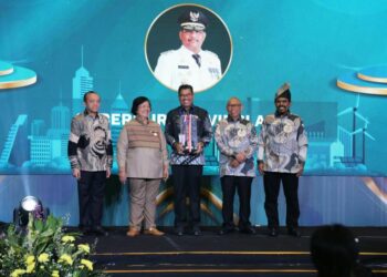 Penghargaan Green Leadership Nirwasita Tantra Untuk Kota Lhokseumawe