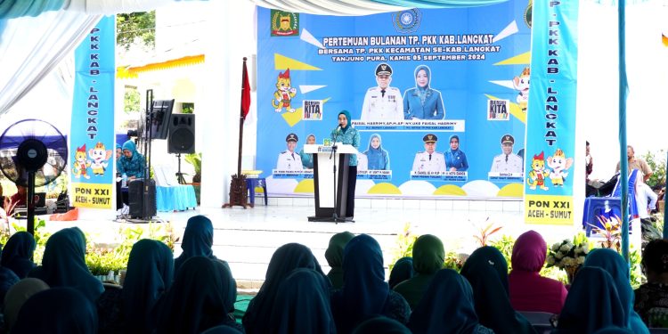 Ny Uke Faisal Hasrimy Dorong Kreativitas TP PKK untuk Inovasi Program di Langkat