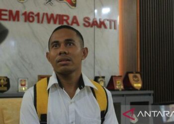 Joni yang Viral Panjat Tiang Bendera Merah Putih Lolos Tes Bintara TNI