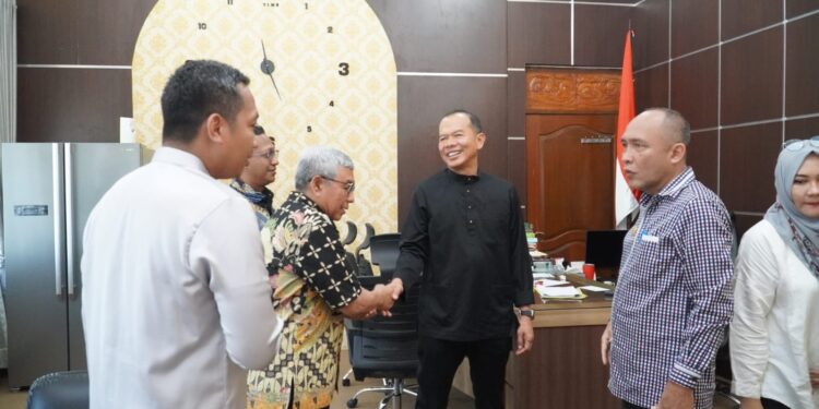 Komisi Informasi Sumut Vistitasi dan Monitoring Dinas Kominfo Langkat: Tingkatkan Keterbukaan Informasi Publik