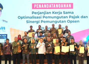 Pemkab Langkat Tandataganani Kerjasama Optimalisasi Pajak