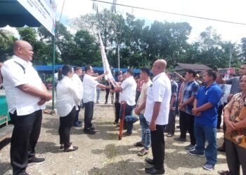 Tim Kampanye Pemenangan Pasangan Aman Kecamatan Alasa Dikukuhkan