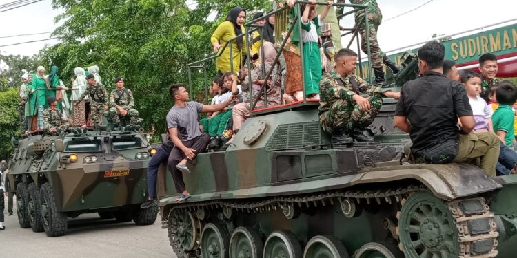 HUT TNI ke–79 di Korem 011 Lilawangsa Lhokseumawe