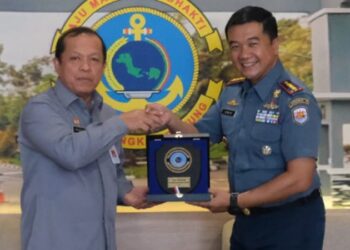 Kakanwil Kemenkumham Babel Koordinasi ke Danlanal Babel, Ini yang Dibahas