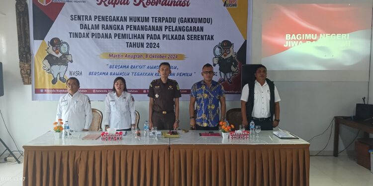 Sentra Gakkumdu Gelar Penanganan Pelanggaran Pidana Pilkada