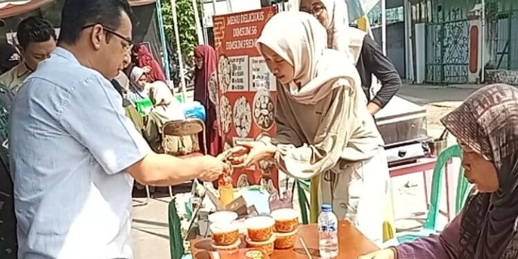 Anggota DPR -RI Rizal Bawazier Sambangi Ratusan Pedagang UMKM di Pemalang.