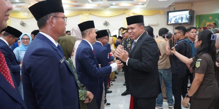 Pelantikan 50 Anggota DPRD Awali Sinergitas Legislatif dan Eksekutif di Langkat