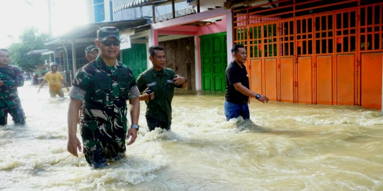 Di Aceh Tamiang Tanggul Sepanjang 60 M Jebol Diterjang Banjir