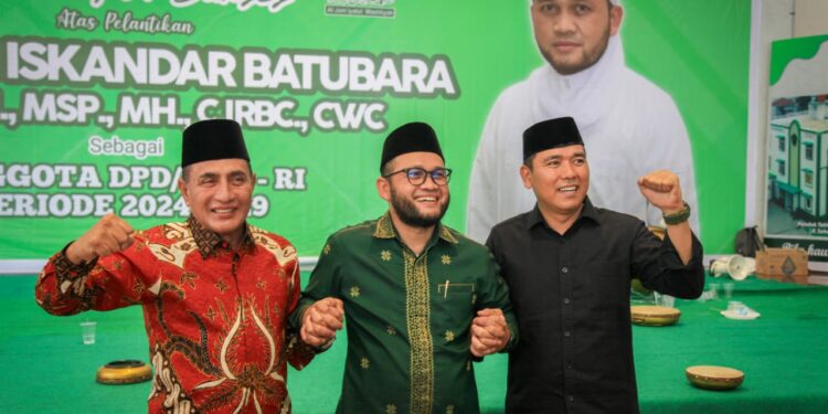 Edy Rahmayadi dan Hasan Basri Sagala Doakan Hal Terbaik di Tasyakuran Dedi Iskandar Batubara