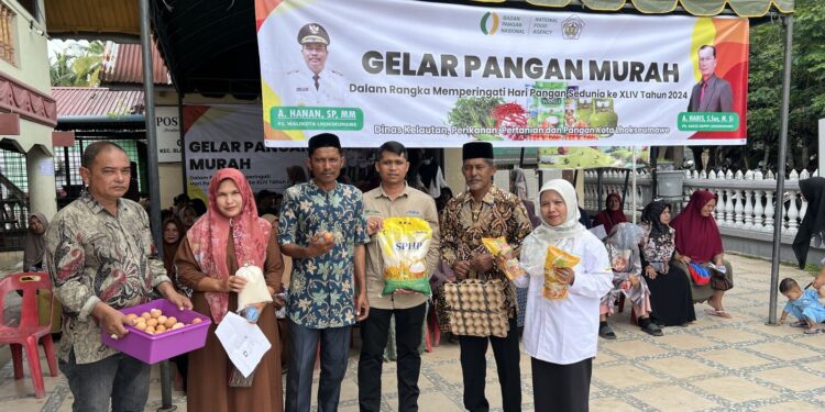 DKP3 Lhokseumawe Gelar Pangan Murah