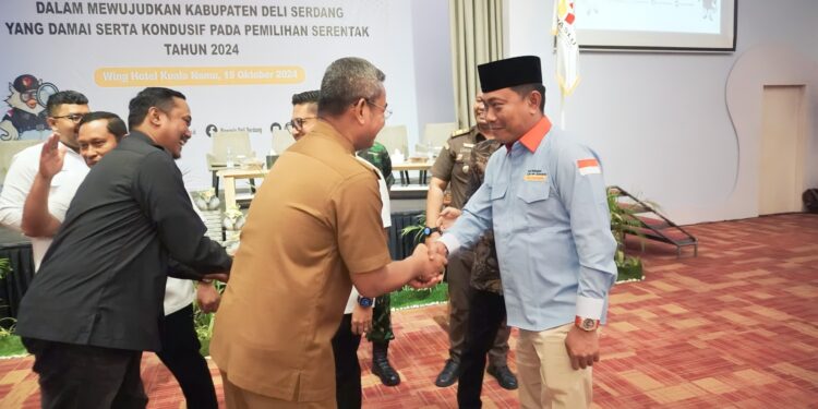 Bawaslu Deli Serdang Rapat Koordinasi Stakeholder