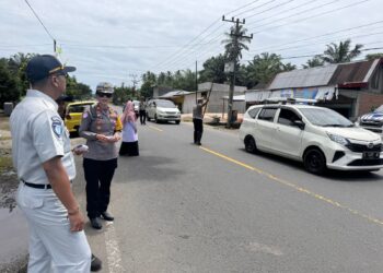 Operasi Zebra Singgalang 2024, Satlantas Polres Pasbar Tindak Puluhan Pelanggaran Lalu Lintas
