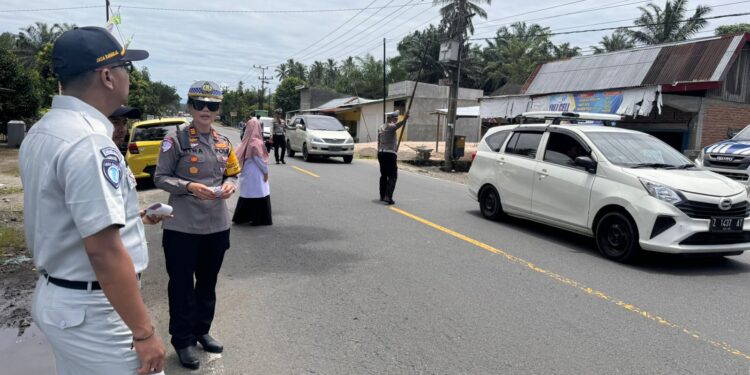 Operasi Zebra Singgalang 2024, Satlantas Polres Pasbar Tindak Puluhan Pelanggaran Lalu Lintas