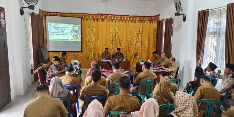 Nagari Kapa Wakili Pasbar Dipenilaian Nagari Percontohan Anti Korupsi 2024 Tingkat Sumbar