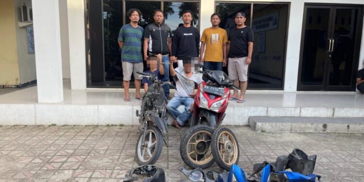 Dua Pelaku Curanmor di Pasbar Dibekuk Polisi