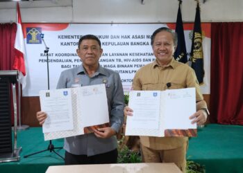 Cegah Penyakit Menular di Lapas, Kemenkumham Babel Gandeng Dinas Kesehatan