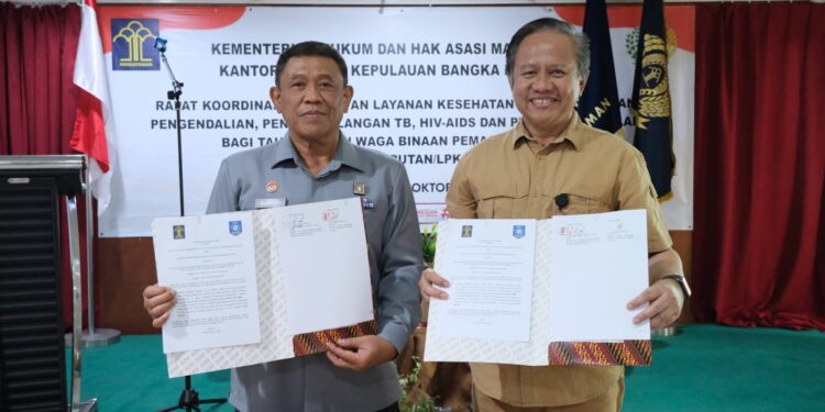 Cegah Penyakit Menular di Lapas, Kemenkumham Babel Gandeng Dinas Kesehatan