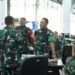 Brigjen TNI Senmart Tonda Tinjau Latihan Posko I Korem 011/Lilawangsa