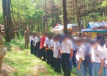 Satpol PP Pemalang Razia 32 Pelajar Membolos