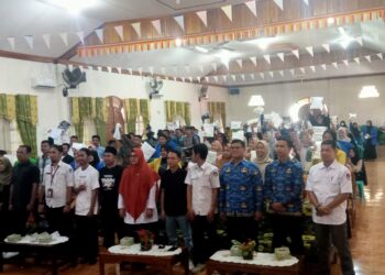Peringatan Hari Sumpah Pemuda Ke 96, KPU Pasbar Nobar Bersama Ratusan Mahasiswa