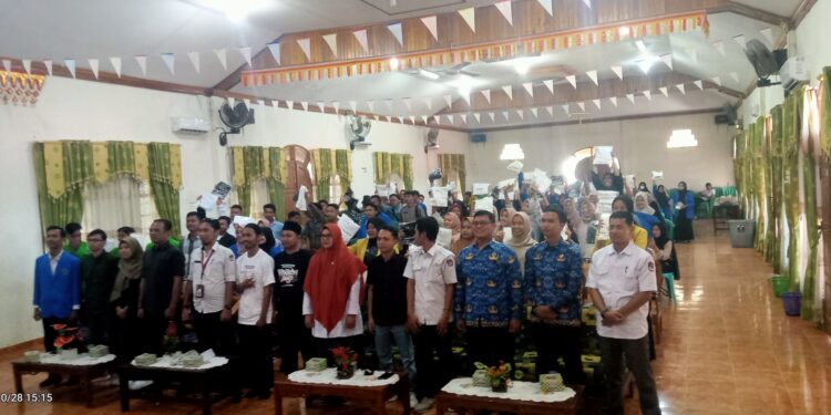 Peringatan Hari Sumpah Pemuda Ke 96, KPU Pasbar Nobar Bersama Ratusan Mahasiswa