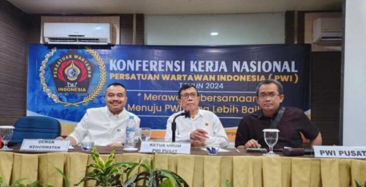 Ketua PWI Pusat, Hendry Ch Bangun: Tak Ada Dasar Kami Meninggalkan Kantor PWI