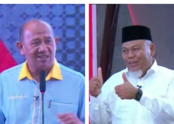 Secuil Sanggahan 2 Paslon Bupati di Debat Terbuka