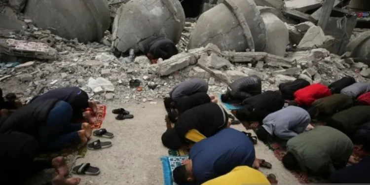 Hampir 80 Persen Masjid di Jalur Gaza Hancur Akibat Serangan Israel