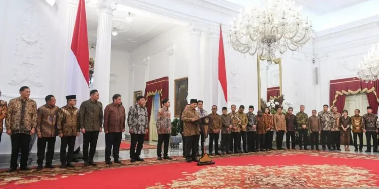Prabowo Umumkan Nama Menteri Kabinet Merah Putih