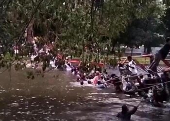 Jembatan Taman Cadika Medan Ambruk, Pj Sekda Minta Maaf