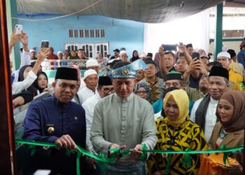 Pj Bupati Langkat Faisal Hasrimy Resmikan Masjid ke-49 Yayasan Haji Anif di Desa Jaring Halus