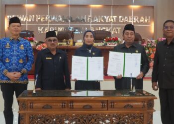 Pengesahan APBD dan Empat Ranperda: Langkat Mantapkan Langkah Pembangunan Berbasis Regulasi