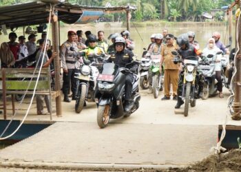 Pj Bupati Langkat Faisal Hasrimy Pimpin Patroli Skala Besar Pastikan Keamanan Pilkada Serentak 2024