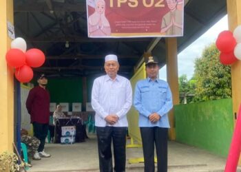 Setelah Mencoblos di TPS 02 Lingkuang Aua Baru, Bupati Hamsuardi bersama Wabup Risnawanto dan Jajaran Forkopimda Lakukan Monitoring ke 8 TPS